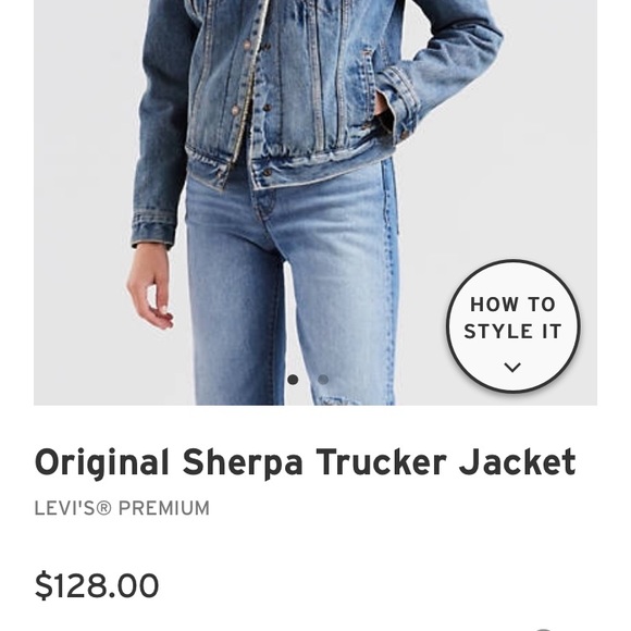 Sherpa Jean Levi jacket - Picture 4 of 4